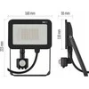 Naświetlacz Emos Naświetlacz LED Profi PIR ZS2732 30W 3300lm 4000K IP65 czujnik ruchu PIR juoda