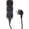 Emos 3 - Bay Extender iš / ant 5m / H05V-F 3G1 / juodas (PC0315)