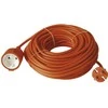 Emos 1-vietis ilgintuvas 15m/2x1mm oranžinis