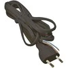 Emos Laidas su elektros kištuku 2m/2x0.5mm juodas