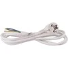 Emos Maitinimo kabelis 3x1.0mm², 2m baltas su kištuku