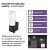Emos Zewnętrzna kamera obrotowa IP-310 TORCH su Wi-Fi, judesio jutikliu i lampą, IP65 juoda H4065
