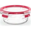 Emsa Emsa Clip&Close Glass Food Container 600 ml raudona