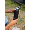 Emsa TRAVEL MUG light thermal mug (juodas (matt), 0.4 liters, flip lid)