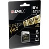 Atminties kortelė Emtec (ECMSD64GXC10SP)