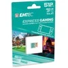 Atminties kortelė Karta Emtec mSD 512GB UHS-I U3 V30 A1 EXPRESS (Switch 2)
