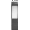 Sieninis šviestuvas Piryt PYRYT LED 10W, sodo šviestuvas 800lm, IP54, 4000K, pilkas