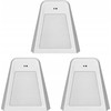 Orno DIKI rinkinys 3 LED lempos po spintele, 3x2W, 4000K, su bekontakčiu jungikliu, balta