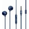 Indigo laidinės ausinės su mikrofonu ir 3.5 mm kištuku