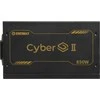 850W „Enermax“ maitinimo šaltinis 850W „CyberG II 80+ Gold“ Juodas be modifikacijų