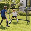 Enero Sulankstomi futbolo vartai 137x91x91 cm