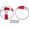 Enero Futbolo vartų tinklas 300x160x90 cm balta-raudona
