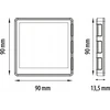 Engo Controls termostatai ZigBee terostatas, Lition baterija, baltas