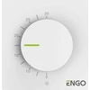 Engo Controls Engo ESIMPLE termostatas su ratuku 230V šildymui/šaldymui baltas