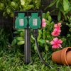Entac ESE1.5G2-5-IP44S rozgałęziacz 5 m 2 x gniazdo jungiama į tinklą Zewnętrzna Juodas, Žalias