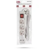 ENTAC Entac ESE1.5G3-1.5-SW-USB rozgałęziacz 1,5 m 3 x gniazdo jungiama į tinklą Wewnętrzna Baltas