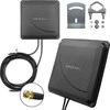 Ryšio stiprintuvas Qoltec Antenna 4G LTE DUAL MIMO booster | 35 dBi | 50W | 2x SMA male