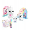 Epee Rinkinys Kawaii stiliaus vienaragių šeimos dekoracijų kūrybinis rinkinys