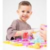 Epee Misiolina dviejų spalvų plastilinas rožinė-violetinė (2x50g) + 2 formelės