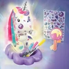 Epee Rinkinys Kūrybingas vienaragio dekoracijų rinkinys prabangiam kawaii stiliui