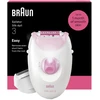 Braun Silk·épil 3 epiliatorius su laidu, rožinis