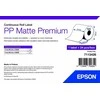 Epson PP matinės etiketės, aukščiausios kokybės, ištisinės, 51 x 29 mm, ritinėlis