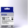 Epson C53S655008 etikečių juosta LK-5TBN klijai 18mmx9m juodi ant skaidraus