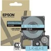 Epson „LabelWorks LK-4LAS“ – pilkas ant mėlyno fono – ritinėlis (1,2 cm x 8 m) 1 kasetė(-ės) pakabinimo dėžutė – juostos kasetė – skirta „LabelWorks LW-C410“, „LW-C610“