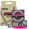 Epson LabelWorks LK-4PBF - Juodas na fluorescencyjnym - Rolle (1,2 cm x 5 m) 1 kaseta wieszana - kaseta taśmy - do LabelWorks LW-C410, LW-C610
