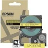 „Epson LabelWorks LK-4YAS“ – rutulys ant geltono paviršiaus – ritinėlis (1,2 cm x 8 m) 1 kasetė(-ės) pakabinama dėžutė – kasetinė juosta – skirta „LabelWorks LW-C410“, „LW-C610“
