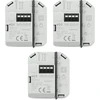 eQ-3 EQ3 Homematic IP perjungimo aktuatorius (6 A) paslėptas 3 vienetų rinkinys