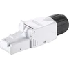 Equip 121162 wtyczka RJ-45 juoda, balta