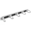 Equip 19'' Panel zarządzania kablami 5x plastikowe pierścienie plieno 1U RAL7035 (327321)