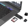 Skaitytuvas Equip Equip 245462 czytnik kart USB 3.2 Gen 1 (3.1 Gen 1) Type-A/Type-C Juodas