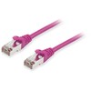 Equip Equip 606800 kabelis sieciowy Violetinis 0,15 m Cat6a S/FTP (S-STP)