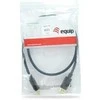 Equip Įrengti „DisplayPort 1.4 St/St10.00m“ 8K/60Hz suderinamą HDCP juodą