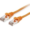Equip Kabelis sieciowy Cat.6a, S/FTP, 0.15m, oranžinė (606600)