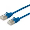 Equip Įranga Įranga Patchkabel Cat6A S/FTP 2xRJ45 7,50m blau (SSTP) Slim