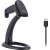 Equip Equip Barcode Handscanner CCD Kabelis USB juodas