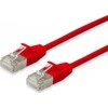Equip Equip Patchkabel Cat6A S/FTP 2xRJ45 0.25m raudona (SSTP) Slim