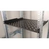 Equip Equip fiksuota lentyna 19" serverių spintelėms, 1U 60cm juoda