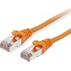 Equip Equip Patchkabel Cat6 S/FTP 2xRJ45 1.5m oranžinis