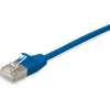 Equip Equip Patchkabel Cat6A F/FTP 2xRJ45 20.00m blau Slim LSZH