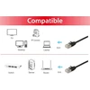 Equip Equip Patchkabel Cat6A F/FTP 2xRJ45 15.00m sw Slim LSZH