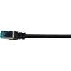 „Equip Equip“ jungiamasis kabelis Cat6A S/FTP 2xRJ45 0,50m, sw wink.LSZH