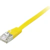 Equip Equip Patchkabel Cat6A U/FTP 2xRJ45 2.00m gelb Flach LSZH