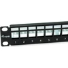 „Equip“ komutacinis skydelis 12x Cat6A 10 FTP 1HE „Keystone“ montažo programinė įranga