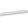 Equip Equip Patchpanel 24x Cat6 19'' FTP 1U Keystone montavimo pilka