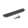 Equip Equip Blankpanel 10'' 1U, juodas