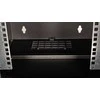 Equip Equip Prie sienos montuojamas korpusas 10" 06U 300x300 mm stiklinės durys juodos